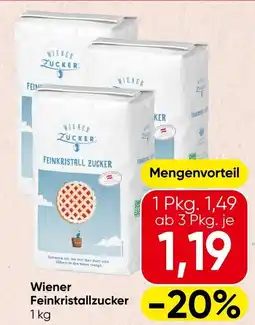 Spar Wiener Feinkristallzucker Angebot