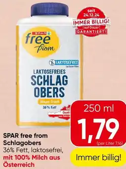 Spar SPAR free from lactose-free Angebot