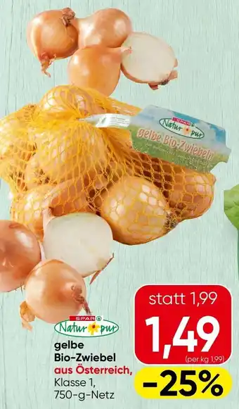 Spar gelbe Bio-Zwiebel SPAR Angebot