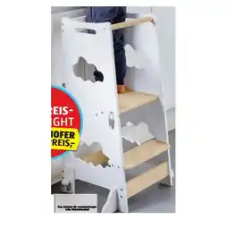 Hofer Kinder Lernturm mit Kreidetafel HOFER Angebot