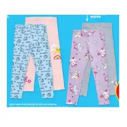 Hofer Kleinkinder-Leggings, Doppelpkg. versch. Farben und Muster HOFER Angebot