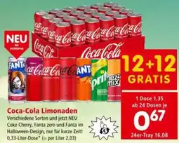 Interspar Coca-Cola Limonaden Angebot