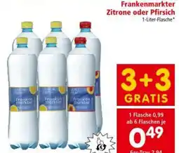 Interspar Frankenmarkter Zitrone oder Pfirsich Angebot