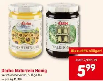 Interspar Darbo Naturrein Honig Angebot