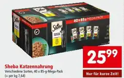 Interspar Sheba Katzennahrung Angebot