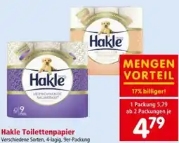 Interspar Hakle Toilettenpapier Angebot