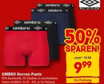 Interspar UMBRO Herren-Pants Angebot