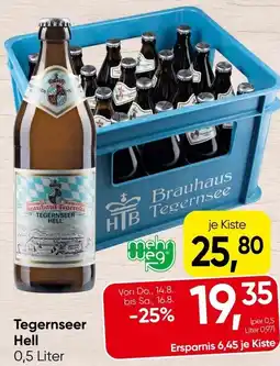 Spar Tegernseer Hell Angebot