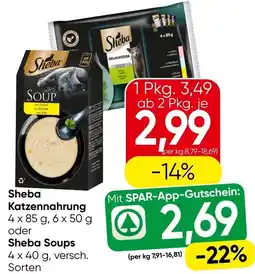 Spar Sheba Katzennahrung Angebot