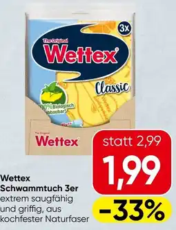 Spar Wettex Schwammtuch 3er Angebot