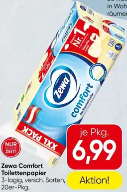 Spar Zewa Comfort Toilettenpapier Angebot