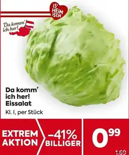 Billa Da komm ich her! Eissalat Angebot
