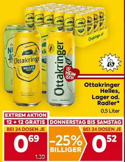 Billa Ottakringer Helles Lager od Radler Angebot