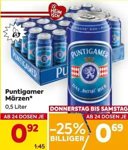 Billa Puntigamer Märzen Angebot