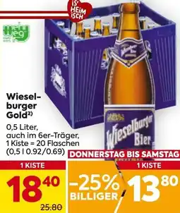 Billa Wiesel- burger Gold² Angebot