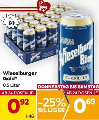 Billa Wieselburger Gold Angebot