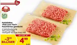 Billa Hofstädter Fair zum Tier! Faschiertes gemischt Angebot