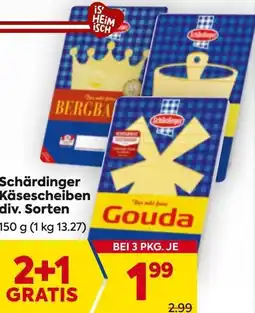 Billa Schärdinger Käsescheiben div. Sorten Angebot