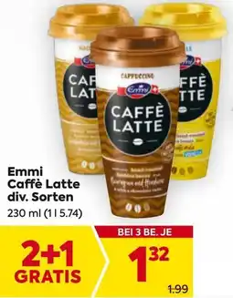 Billa Emmi Caffè Latte div. Sorten Angebot