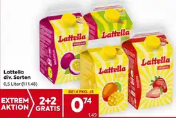 Billa Lattella div. Sorten Angebot