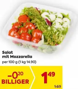 Billa Salat mit Mozzarella Angebot