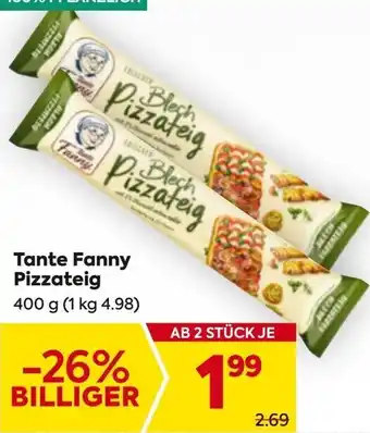 Billa Tante Fanny Pizzateig Angebot