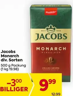 Billa Jacobs Monarch div. Sorten Angebot
