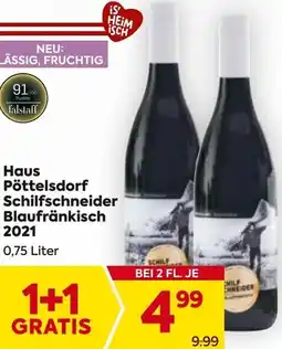 Billa Haus Pöttelsdorf Schilfschneider Blaufränkisch 2021 Angebot