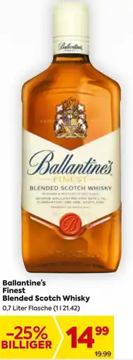 Billa Ballantine's Finest Blended Scotch Whisky Angebot