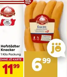 Billa Hofstädter Knacker Angebot