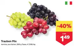 MPreis Trauben Mix Angebot