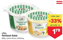 MPreis efko Gemüse Salat Angebot