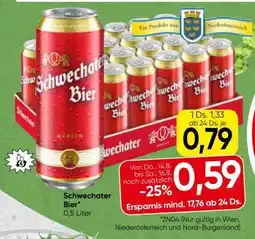 Spar Schwechater Bier Angebot