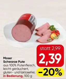 Spar Moser Schwarze Pute Angebot