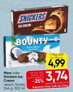Spar Snickers Ice Cream Angebot
