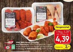 Spar SPAR BBQ Hendl-Grillteller Angebot