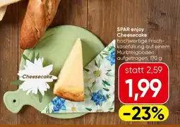 Spar SPAR enjoy Cheesecake Angebot