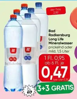 Spar Bad Radkersburg Long Life Mineralwasser Angebot