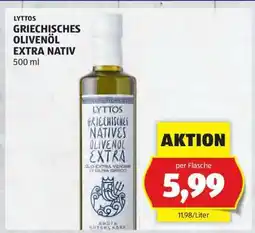 Hofer LYTTOS GRIECHISCHES OLIVENÖL EXTRA NATIV Angebot
