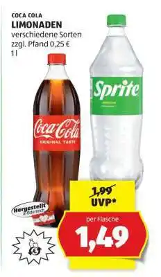 Hofer Coca Cola Limonaden Angebot