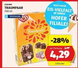 Hofer ESKIMO TRAUMPAAR Angebot