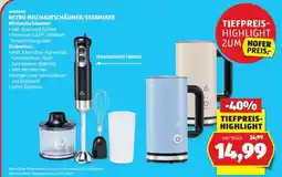 Hofer RETRO MILCHAUFSCHÄUMER/STABMIXER Angebot