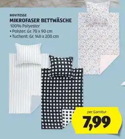 Hofer NOVITESSE MIKROFASER BETTWÄSCHE Angebot