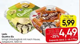 Eurospar Ledo Quattro Eis Angebot