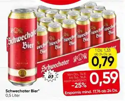 Eurospar Schwechater Bier Angebot