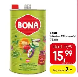 Eurospar Bona feinstes Pflanzenöl Angebot