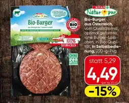 Eurospar Bio-Burger Angebot