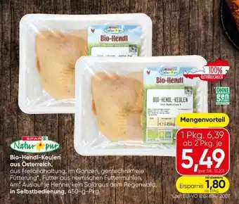 Eurospar Bio-Hendl-Keulen Angebot