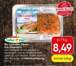 Eurospar Bio-Lachsfilet Pikant Angebot