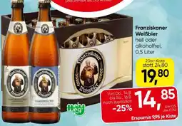 Eurospar Franziskaner Weißbier Angebot